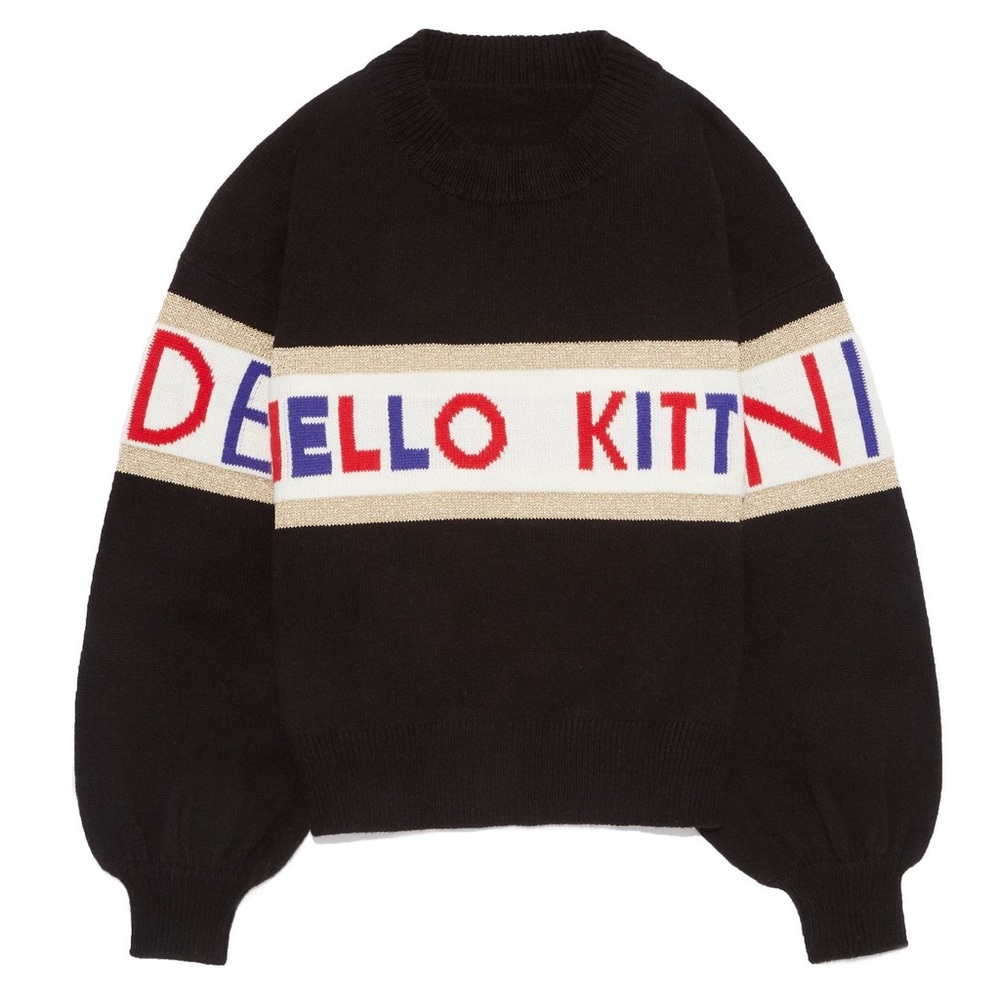 Snidel Hello Kitty knit sweater